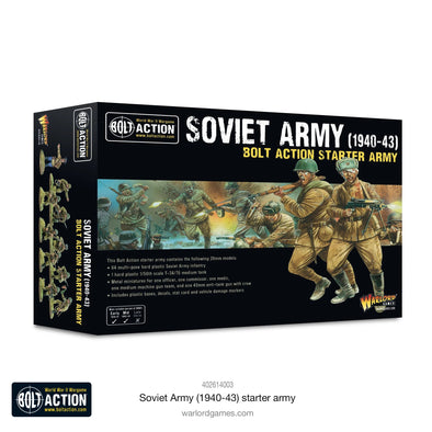 Bolt Action - Soviet Union - Soviet Army Starter Army (1940-43) available at 401 Games Canada