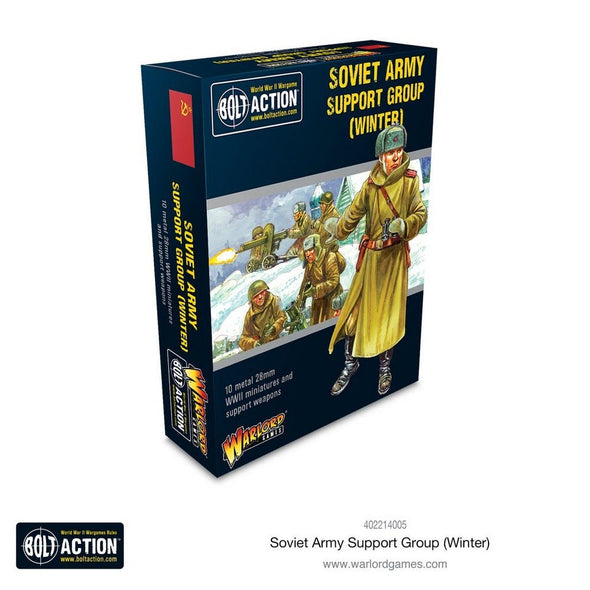 Bolt Action - Soviet Union - Soviet Army Support Group (Winter) available at 401 Games Canada