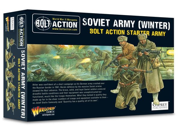 Bolt Action - Soviet Union - Soviet Army (Winter) Starter Army available at 401 Games Canada