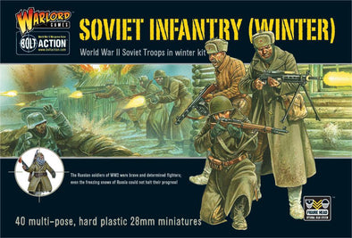 Bolt Action - Soviet Union - Soviet Infantry (Winter) available at 401 Games Canada