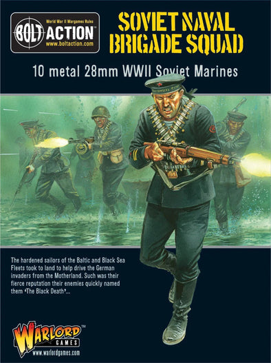 Bolt Action - Soviet Union - Soviet Naval Brigade Squad available at 401 Games Canada