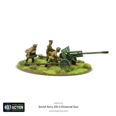 Bolt Action - Soviet Union - ZIS-3 76mm Divisional Gun available at 401 Games Canada