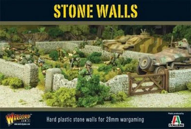 Bolt Action - Terrain - Stone Walls available at 401 Games Canada