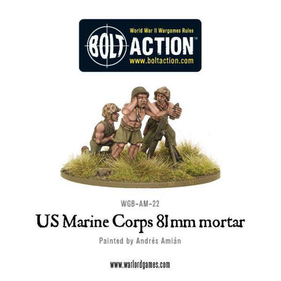 Bolt Action - United States - US Marine Corps 81mm Mortar available at 401 Games Canada