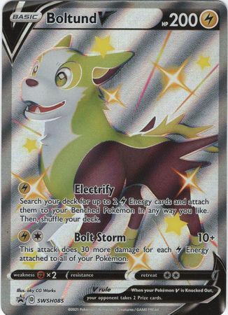 Boltund V - SWSH085 - Shiny Promo available at 401 Games Canada