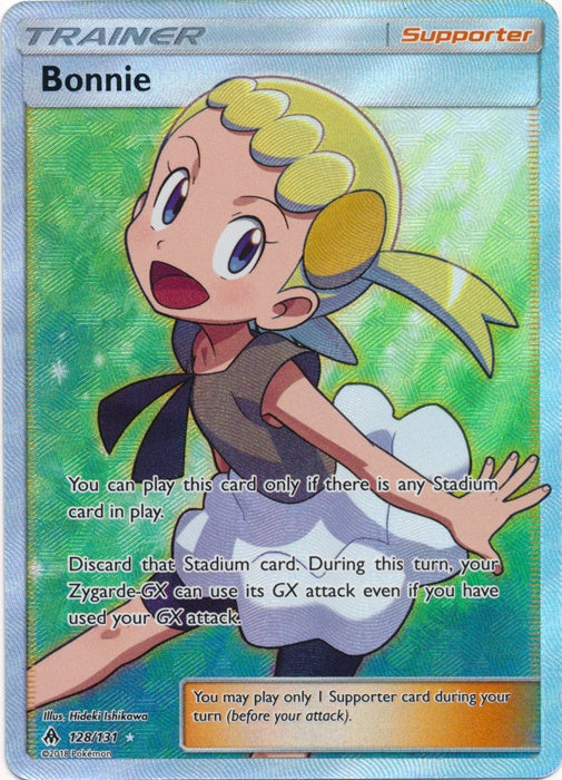 Bonnie - 128/131 - Full Art Ultra Rare available at 401 Games Canada