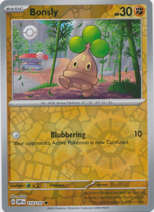 Bonsly - 110/197 - Common - Reverse Holo available at 401 Games Canada