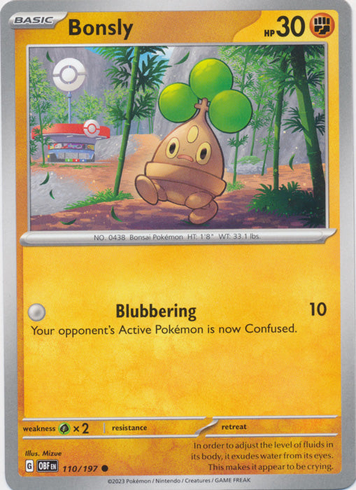 Bonsly - 110/197 - Common available at 401 Games Canada