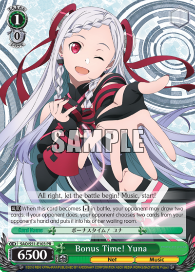 Bonus Time! Yuna - SAO/S51-E103 - Promo available at 401 Games Canada