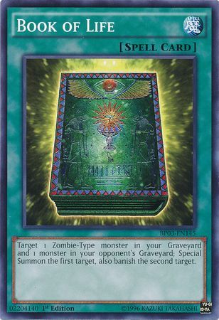 Book of Life (Shatterfoil) - BP03-EN145 - Shatterfoil Rare - 1st Edition available at 401 Games Canada