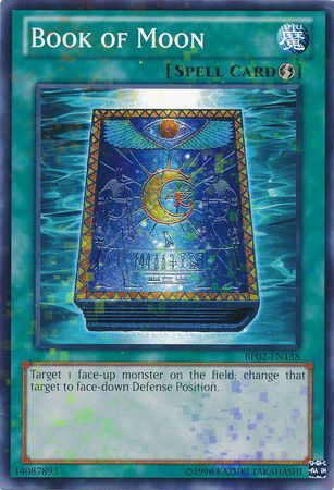 Book of Moon - BP02-EN138 - Mosaic Rare - Unlimited available at 401 Games Canada