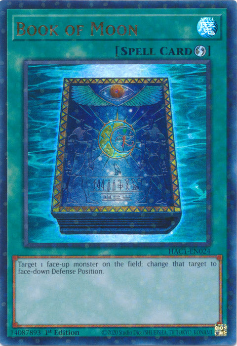 Book of Moon - HAC1-EN024 - Duel Terminal Ultra Parallel Rare available at 401 Games Canada