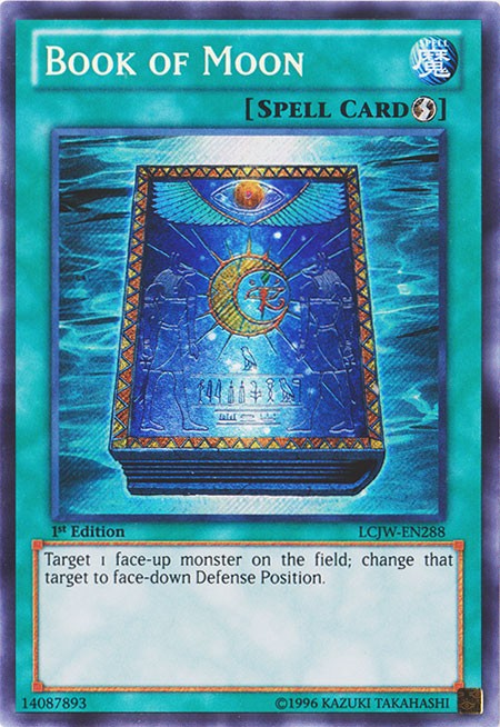 Book of Moon - LCJW-EN288 - Secret Rare - 1st Edition available at 401 Games Canada