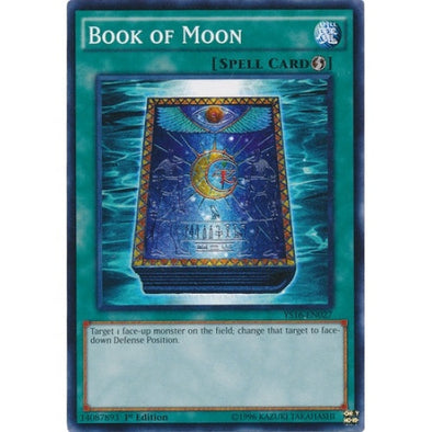 Book of Moon - YS16-EN027 - Common - 1st Edition available at 401 Games Canada