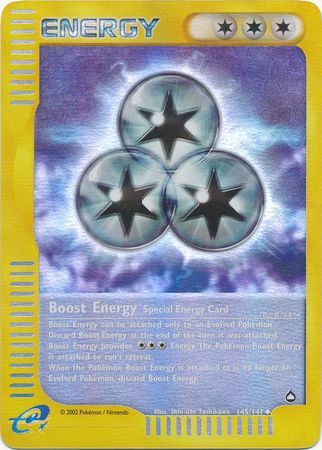 Boost Energy - 145/147 - Uncommon - Reverse Holo available at 401 Games Canada