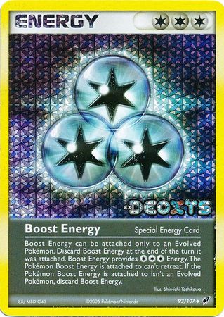 Boost Energy - 93/107 - Uncommon - Reverse Holo available at 401 Games Canada