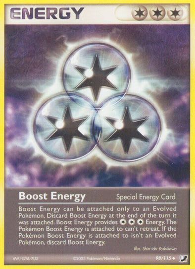 Boost Energy - 98/115 - Uncommon available at 401 Games Canada