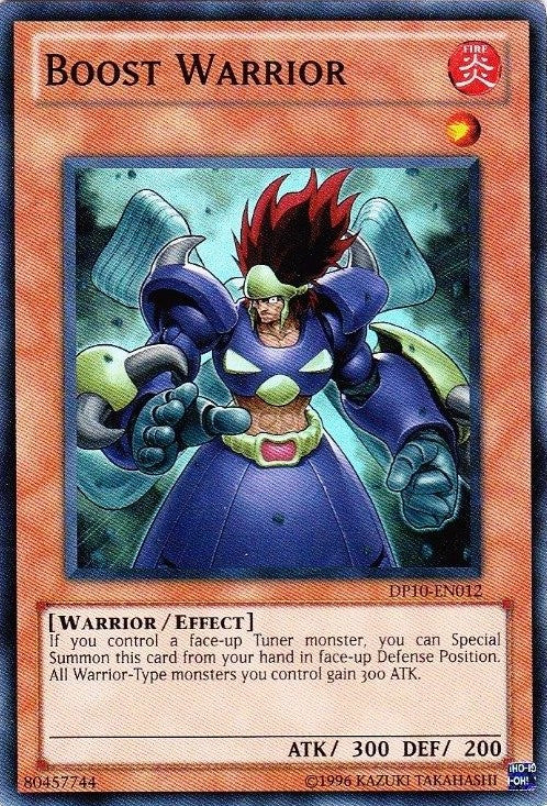 Boost Warrior - DP10-EN012 - Super Rare - Unlimited available at 401 Games Canada