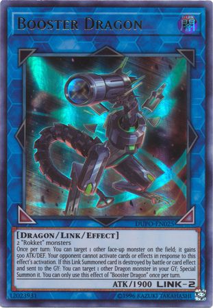 Booster Dragon - DUPO-EN025 - Ultra Rare - Unlimited available at 401 Games Canada