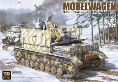 Border Model - Möbelwagen 3.7cm Flak auf Fgst. Pz.Kpfw. IV (Sf) 1/35 [BT007] available at 401 Games Canada