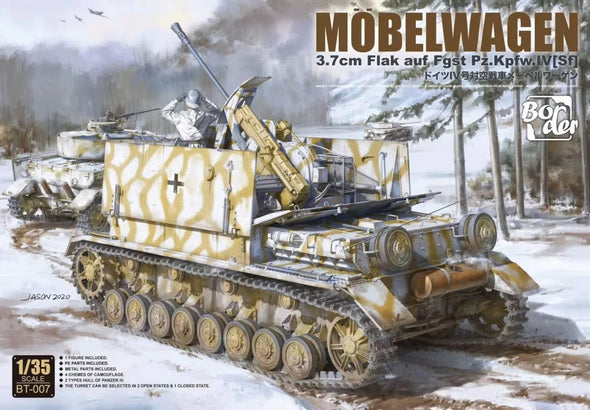 Border Model - Möbelwagen 3.7cm Flak auf Fgst. Pz.Kpfw. IV (Sf) 1/35 [BT007] available at 401 Games Canada