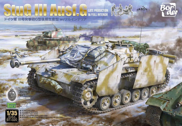 Border Model - StuG III Ausf. G Late Production w/Full Interior 1/35 [BT020] available at 401 Games Canada