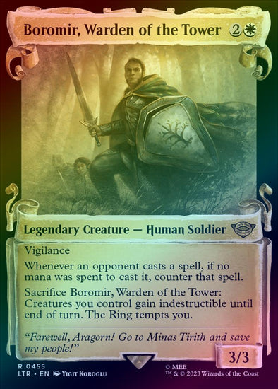 boromir card mtg 401 Games Canada - Boromir, Warden of the Tower
