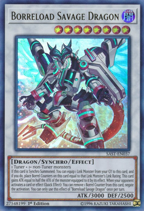Borreload Savage Dragon - SAST-EN037 - Ultra Rare - 1st Edition available at 401 Games Canada