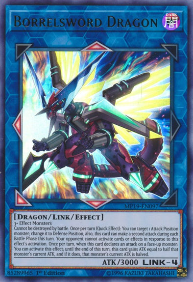 Borrelsword Dragon - MP19-EN097 - Ultra Rare - 1st Edition available at 401 Games Canada