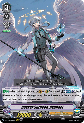 Bosker Surgeon, Asphael - D-VS04/004 - Triple Rare available at 401 Games Canada