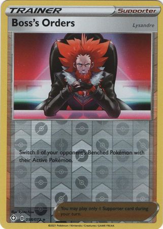 Boss's Orders - 058/072 - Rare - Reverse Holo available at 401 Games Canada