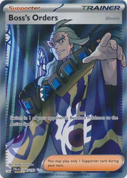 Boss's Orders - 248/193 - Full Art Ultra Rare available at 401 Games Canada