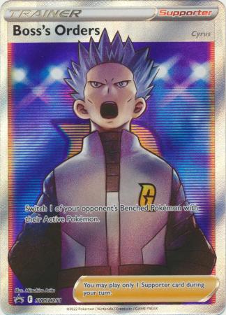Swsh Final Boss 401 Games Canada - Boss's Orders - SWSH251 - Full Art Promo