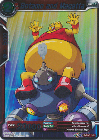 Botamo and Magetta - DB1-013 - Common (FOIL) available at 401 Games Canada