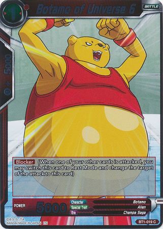 Botamo of Universe 6 - BT1-019 - Common (Foil) available at 401 Games Canada