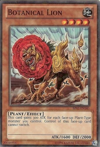 Botanical Lion - BP01-EN145 - Starfoil Rare - Unlimited available at 401 Games Canada