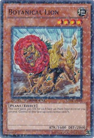 Botanical Lion - DT04-EN009 - Normal Parallel Rare available at 401 Games Canada