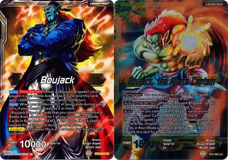 Boujack // Boujack, the Pirate Captain - BT6-080 - Uncommon (FOIL) available at 401 Games Canada