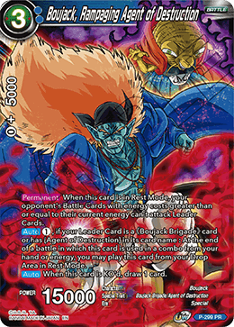 Boujack, Rampaging Agent of Destruction - P-299 - Promo available at 401 Games Canada