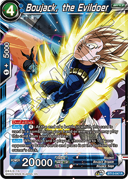 Boujack, the Evildoer - BT13-047 - Rare (FOIL) available at 401 Games Canada