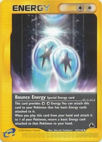 Bounce Energy - 142/144 - Uncommon available at 401 Games Canada