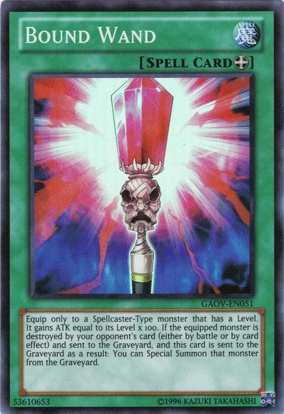 Bound Wand - GAOV-EN051 - Super Rare - Unlimited available at 401 Games Canada