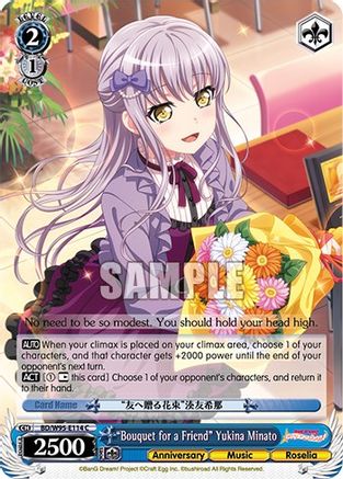 "Bouquet for a Friend" Yukina Minato - BD/W95-E114 - Common available at 401 Games Canada