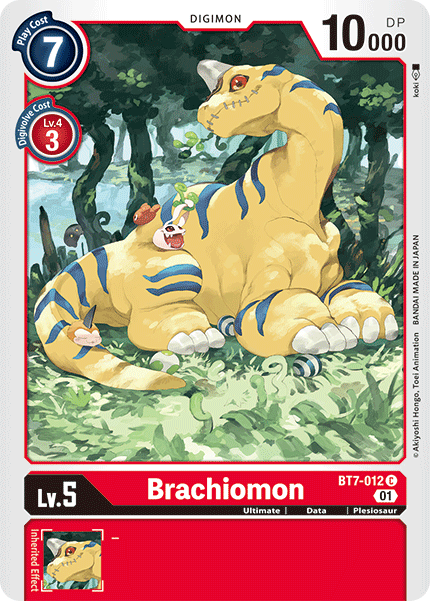 Brachiomon - BT7-012 - Common available at 401 Games Canada