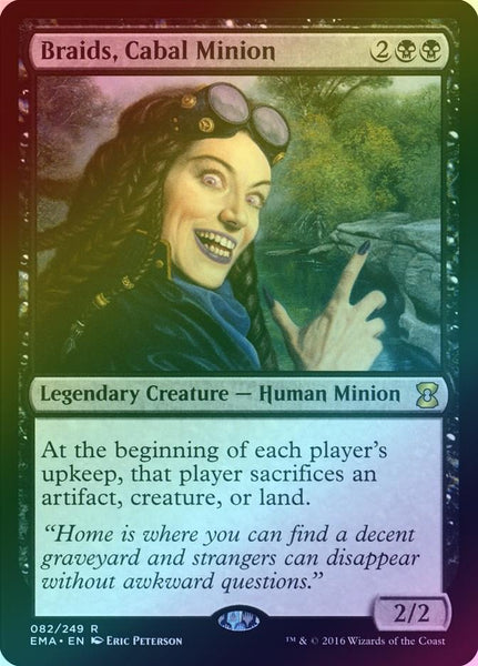FOIL 陰謀団の先手ブレイズ/Braids, Cabal Minion ODY 401 Games Canada - Braids, Cabal Minion (Foil) (EMA)