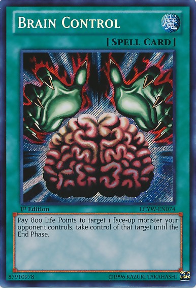 Brain Control - LCYW-EN074 - Secret Rare - 1st Edition available at 401 Games Canada