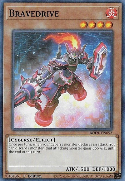 Bravedrive - BODE-EN093 - Common - 1st Edition available at 401 Games Canada