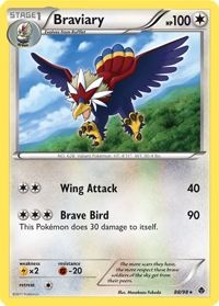 Braviary - 88/98 - Holo Rare available at 401 Games Canada