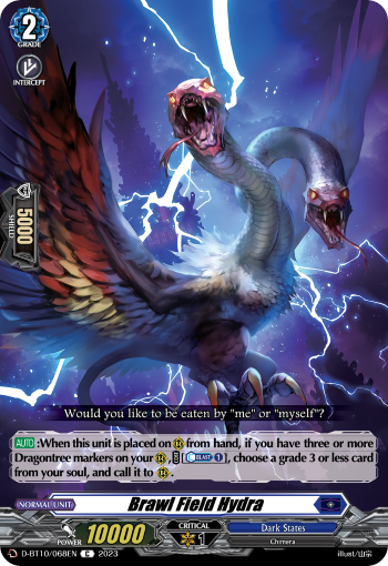 Brawl Field Hydra - D-BT10/068 - Common available at 401 Games Canada