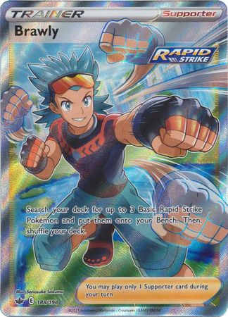 Brawly - 188/198 - Full Art Ultra Rare available at 401 Games Canada